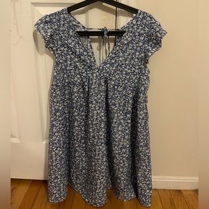 Shein floral dress with cut out